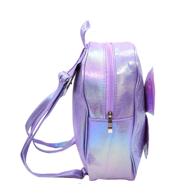 Fancy Butterfly Design Bag - Glitter Bag for Girls, Small Casual Backpack for Picnic Outdoor Travel Bags for Girls