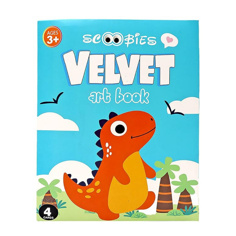Scoobies Velvet Art Book - New Edition (Dino World)