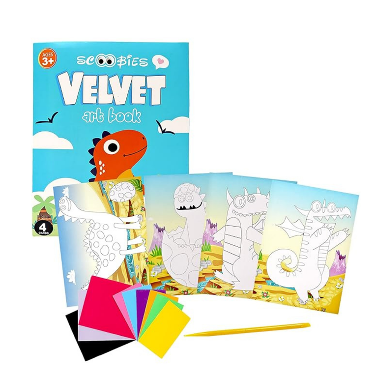 Scoobies Velvet Art Book - New Edition (Dino World)