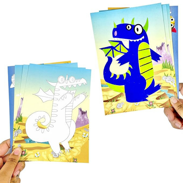 Scoobies Velvet Art Book - New Edition (Dino World)