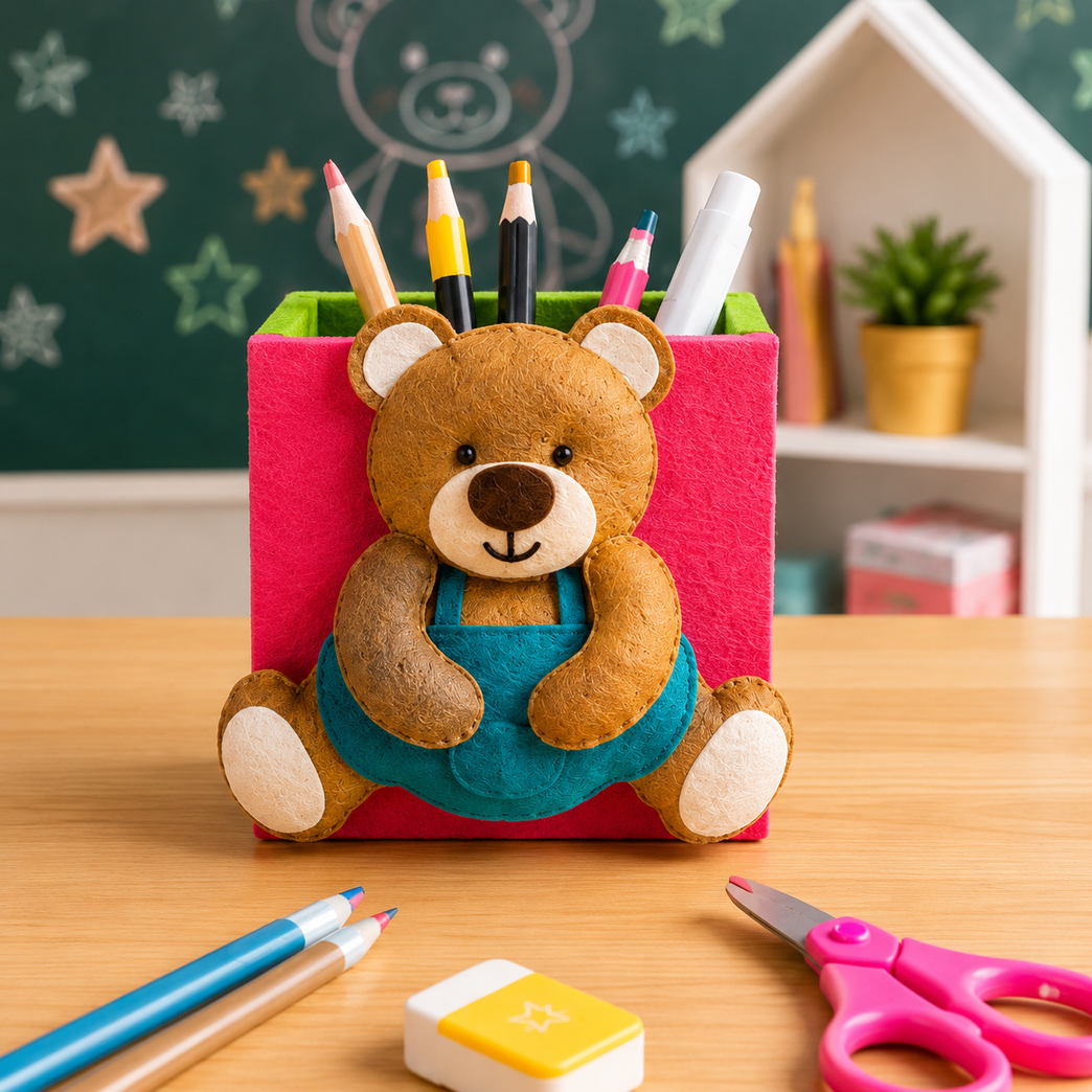 4-in-1 Kids School Essentials Bundle | Stationery Gift Set for Children