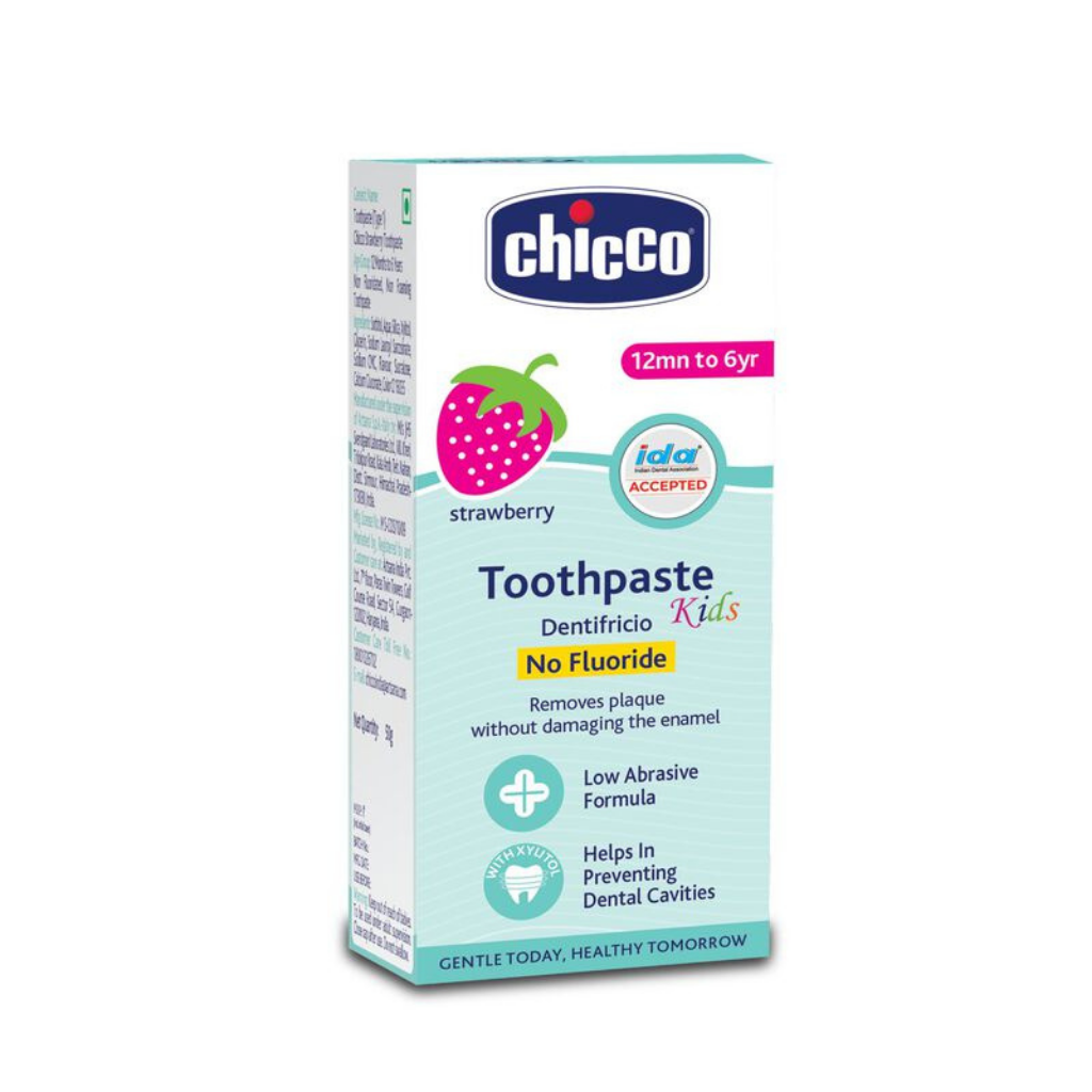 Chicco Dentifricio Toothpaste Strawberry Flavour - 50 gm