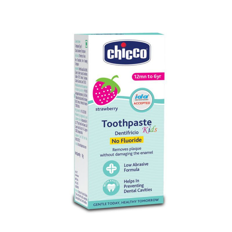 Chicco Dentifricio Toothpaste Strawberry Flavour - 50 gm