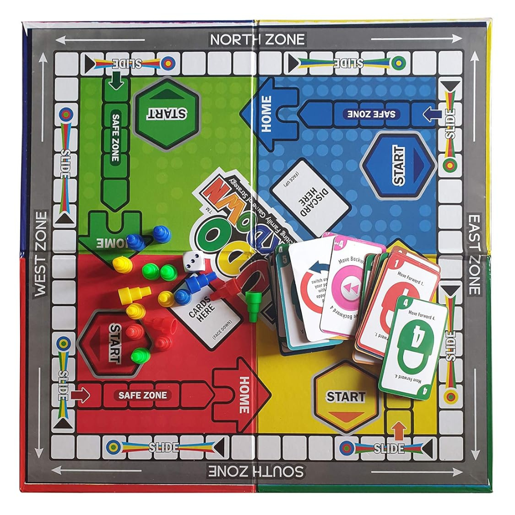 Ankit Ludo Lockdown Board Game Set with Cards & Dice for Kids & Family