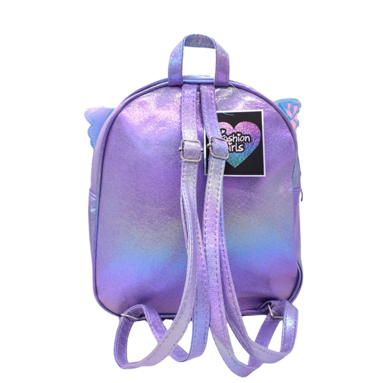 Fancy Butterfly Design Bag - Glitter Bag for Girls, Small Casual Backpack for Picnic Outdoor Travel Bags for Girls