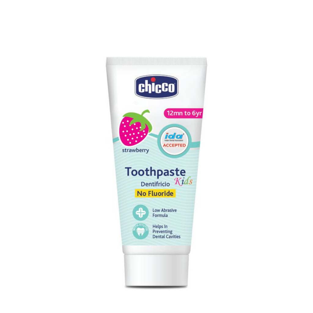 Chicco Dentifricio Toothpaste Strawberry Flavour - 50 gm