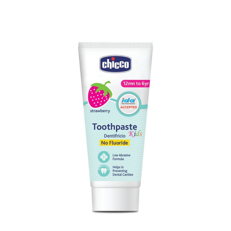 Chicco Dentifricio Toothpaste Strawberry Flavour - 50 gm