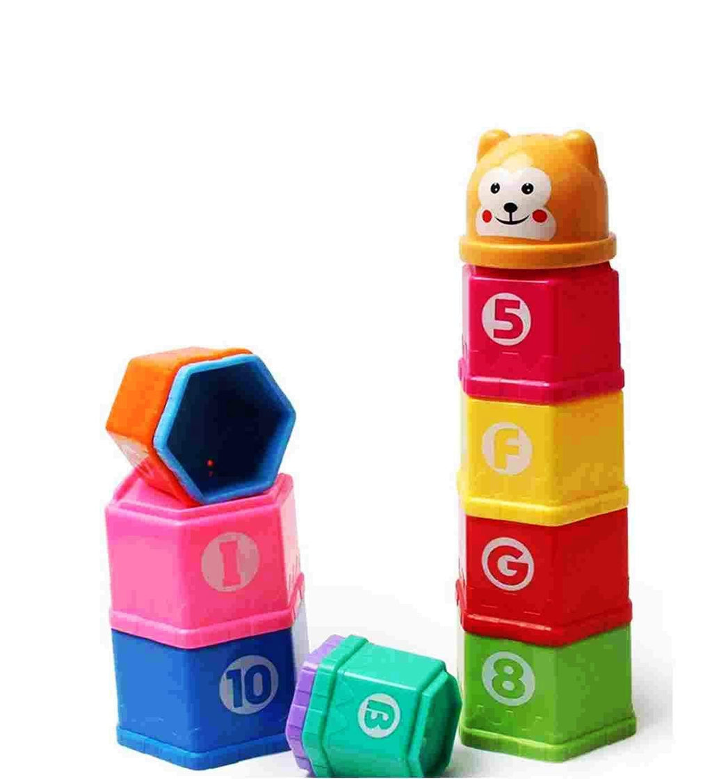 Toy for Babies - toymate windmill stacking blocks