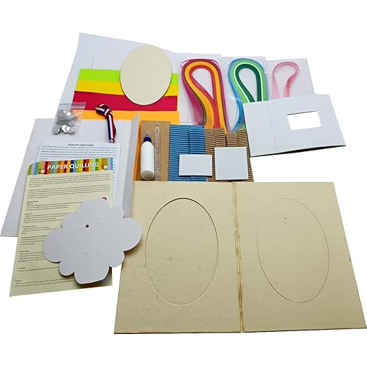 Toykraft: Quilled Creations - Paper Quilling Craft kit for 7 Year olds