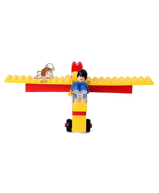 Aeromech Creative Imaginative Interlocking constructive Building Blocks Aircraft Game