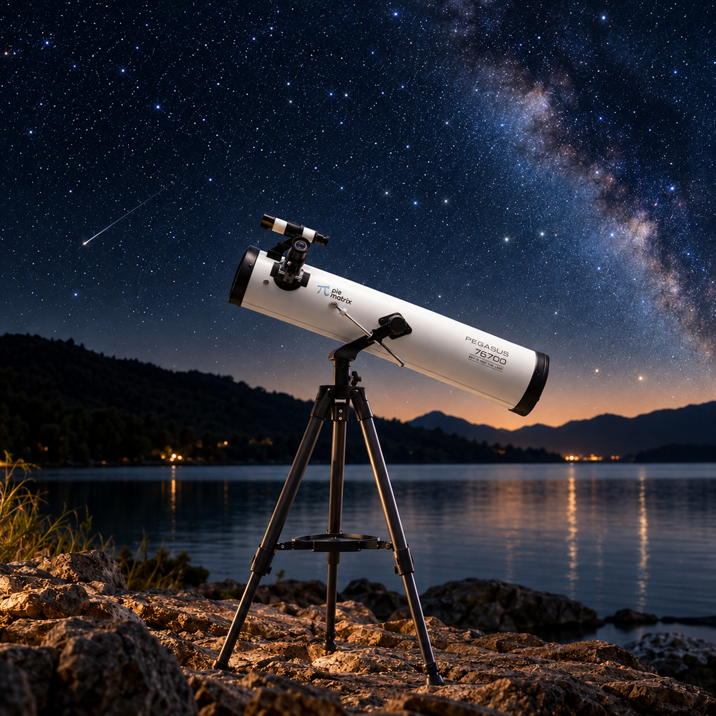 Pie Matrix Pegasus 76700 Telescope | 76mm Aperture, 700mm Focal Length