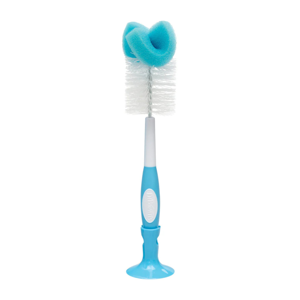 Dr. Brown’s Natural Flow Baby Bottle Brush-Blue