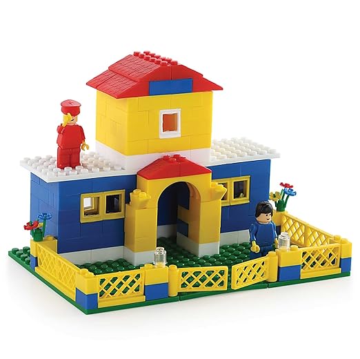 SB Jr. Architect Building Bricks Puzzle Toy | for 3 to 8 Year Old Kids | 233 Interlocking Pieces