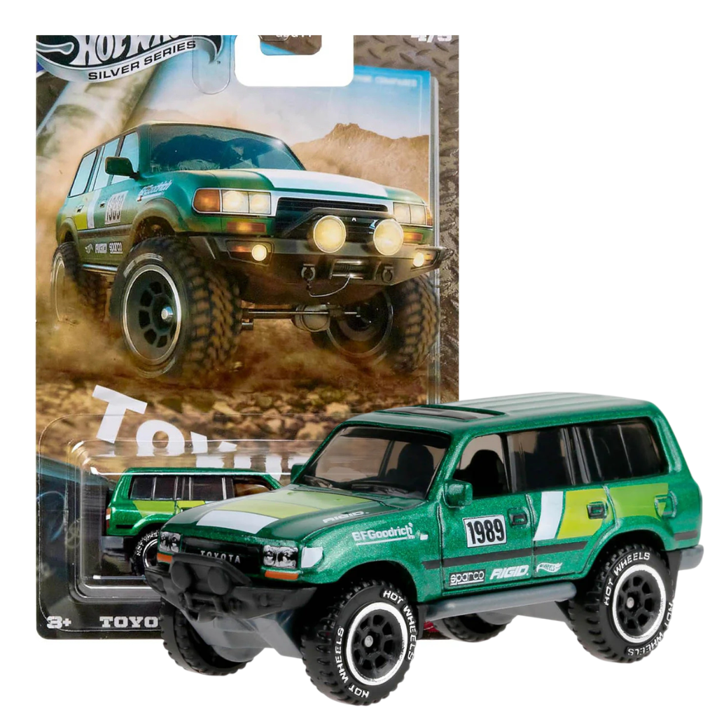 Hot Wheels TOYOTA LAND CRUSIER 80 Off-Road SUV Die-Cast Model Car
