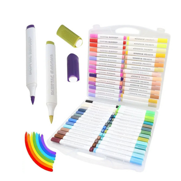 Acrylic Marker Colors Multicolor Newest Art Marker Set -60pcs