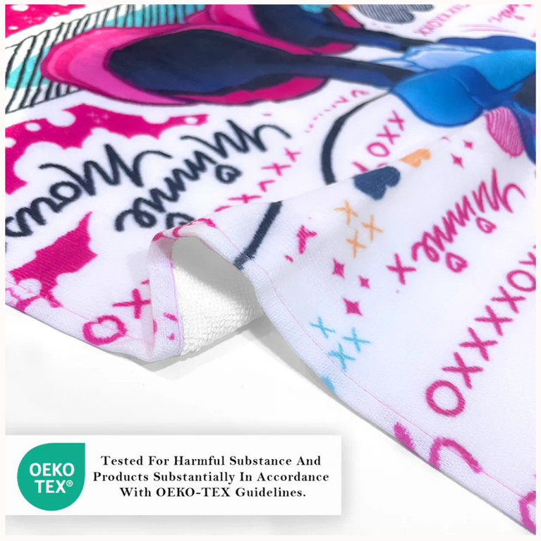 Sassoon- Disney Minnie Mouse Kids Bath Towel