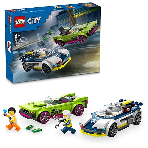LEGO City Police Car and Muscle Car Chase Set (213 Pieces)