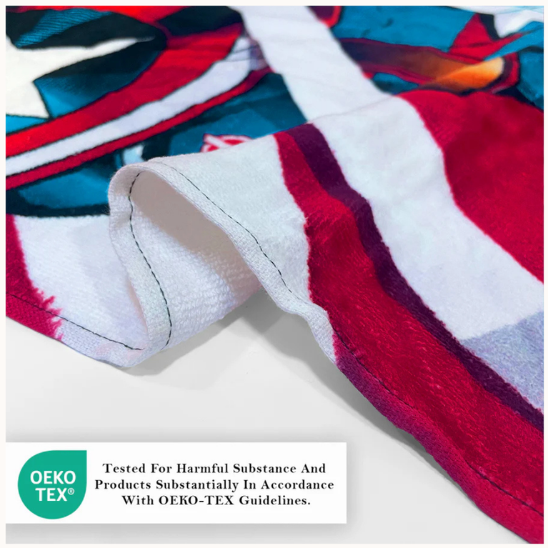 Sassoon - Captain America Theme printed Kids Bath towel