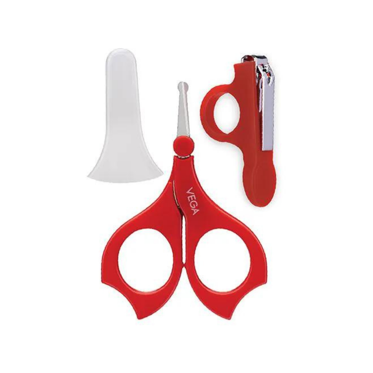 Vega BPA Free Baby & Mom Nail Scissors, Clipper & Filer Set|
