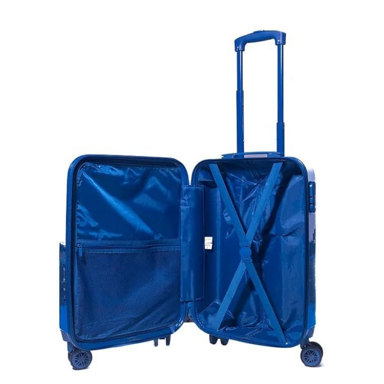 Striders-Swing into Adventure with Our Spiderman Luggage Bag, 20 Inches, 3Y+