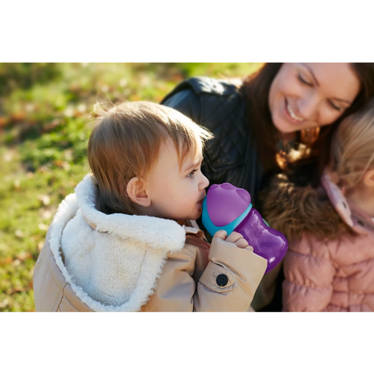 Avent Bendy Twin Handle Straw Cup I 9 M+ Plastic BPA Free - 200 ml (Color May Vary)