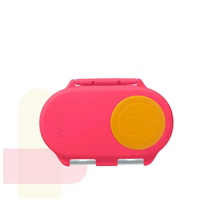 B .box Leak Proof 2 sections Snack box for Toddlers-Easy to Carry & BPA free