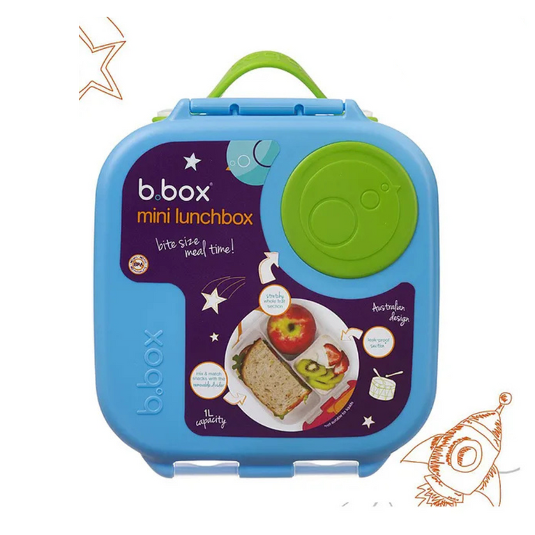 b.box Leakproof Bento Style Mini Lunchbox for Kids- A Handy Option for Kids 1L