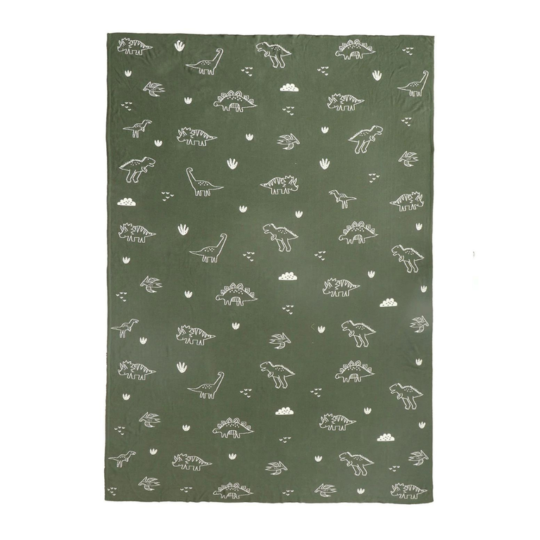 PLUCHI-BABY BLANKET JURASSIC WORLD Cotton Knitted Blanket For Kids For Use In All Seasons