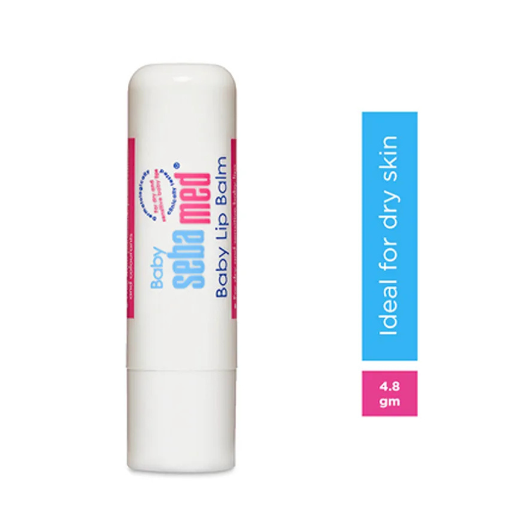 Sebamed Baby Lip Balm | Soft Baby Lips | With Shea butter, Jojoba Oil & Beeswax-4.8 gm