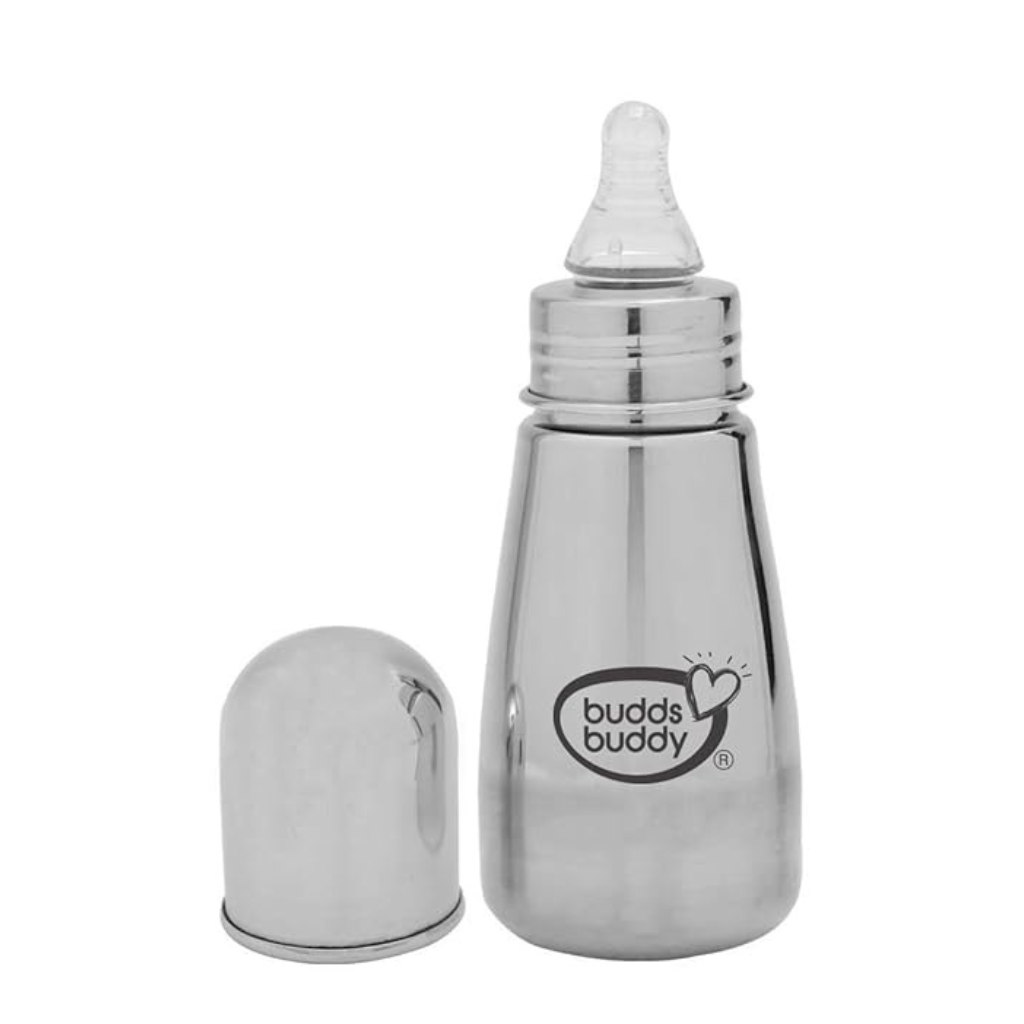Buddsbuddy Deluxe Stainless Steel Regular Neck 300ml-Pack of 1