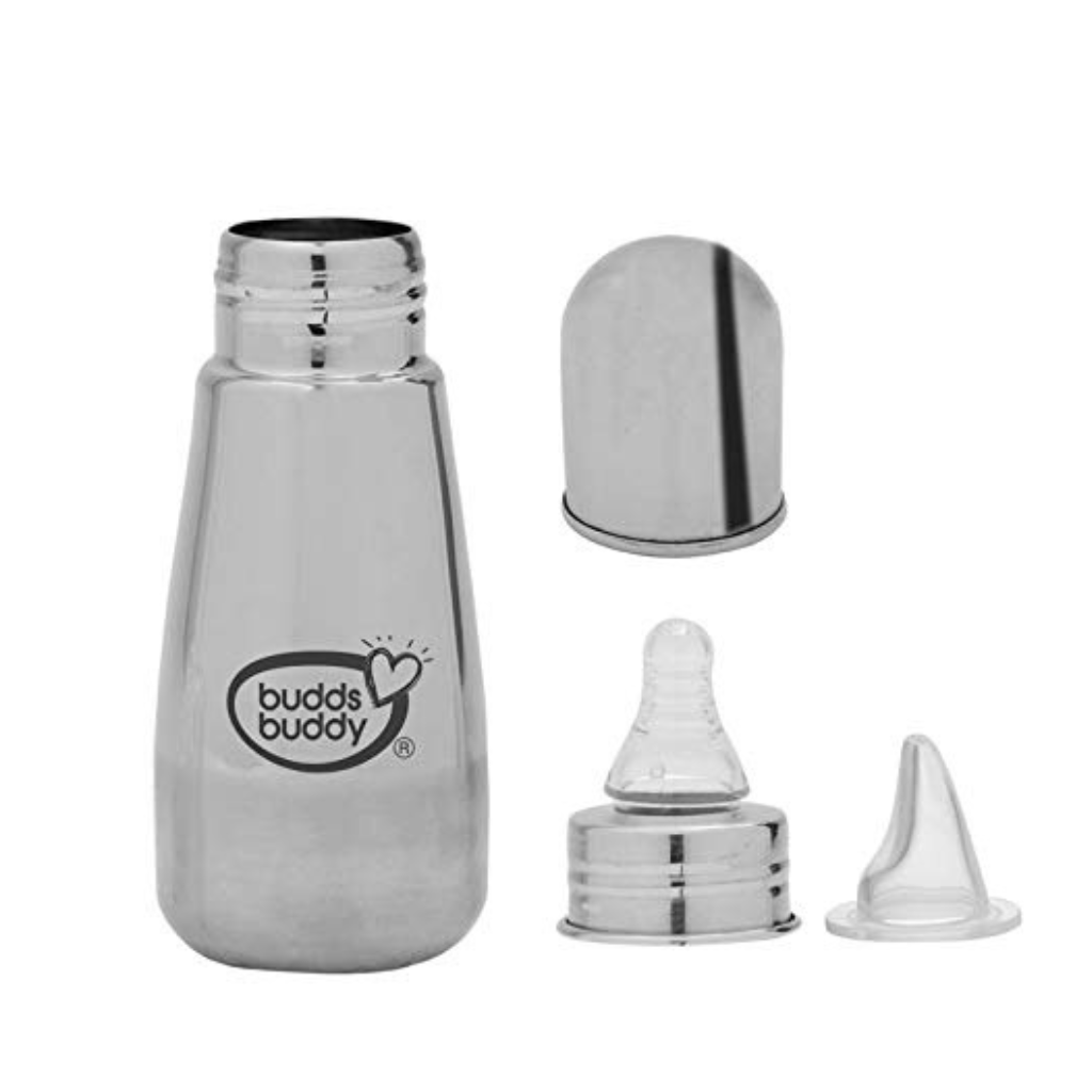 Buddsbuddy Deluxe Stainless Steel Regular Neck 300ml-Pack of 1