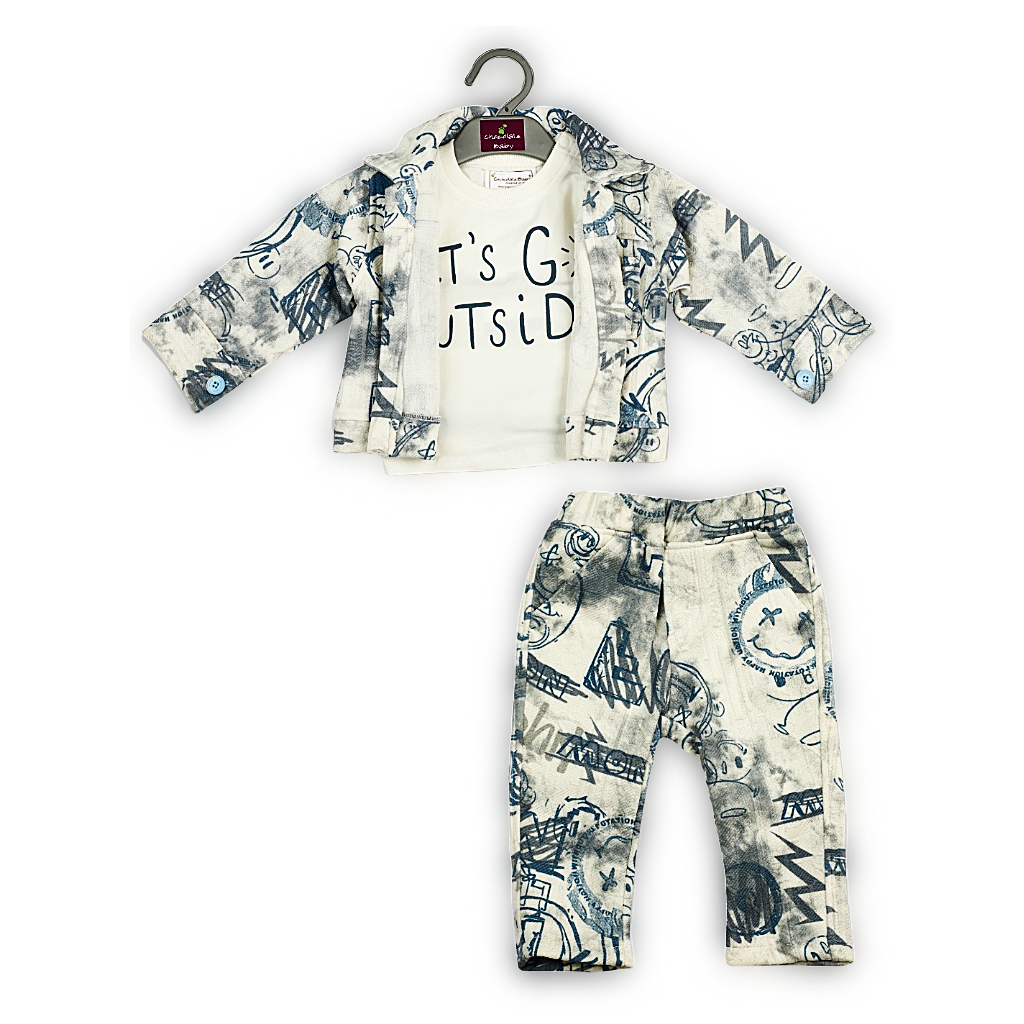 Baby Full Sleeves Blazer Set