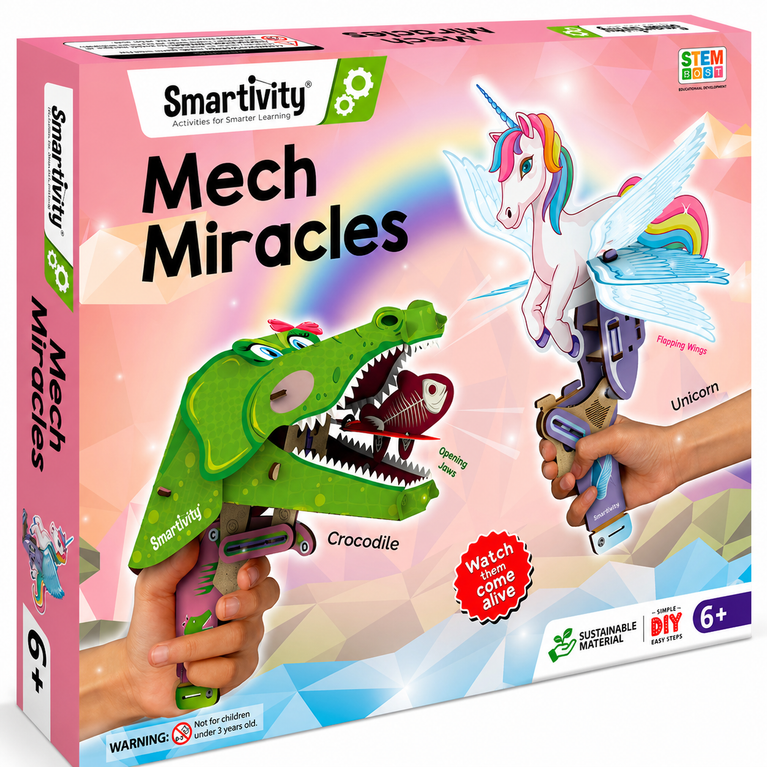 Smartivity Mech Miracles DIY STEM Construction Toy