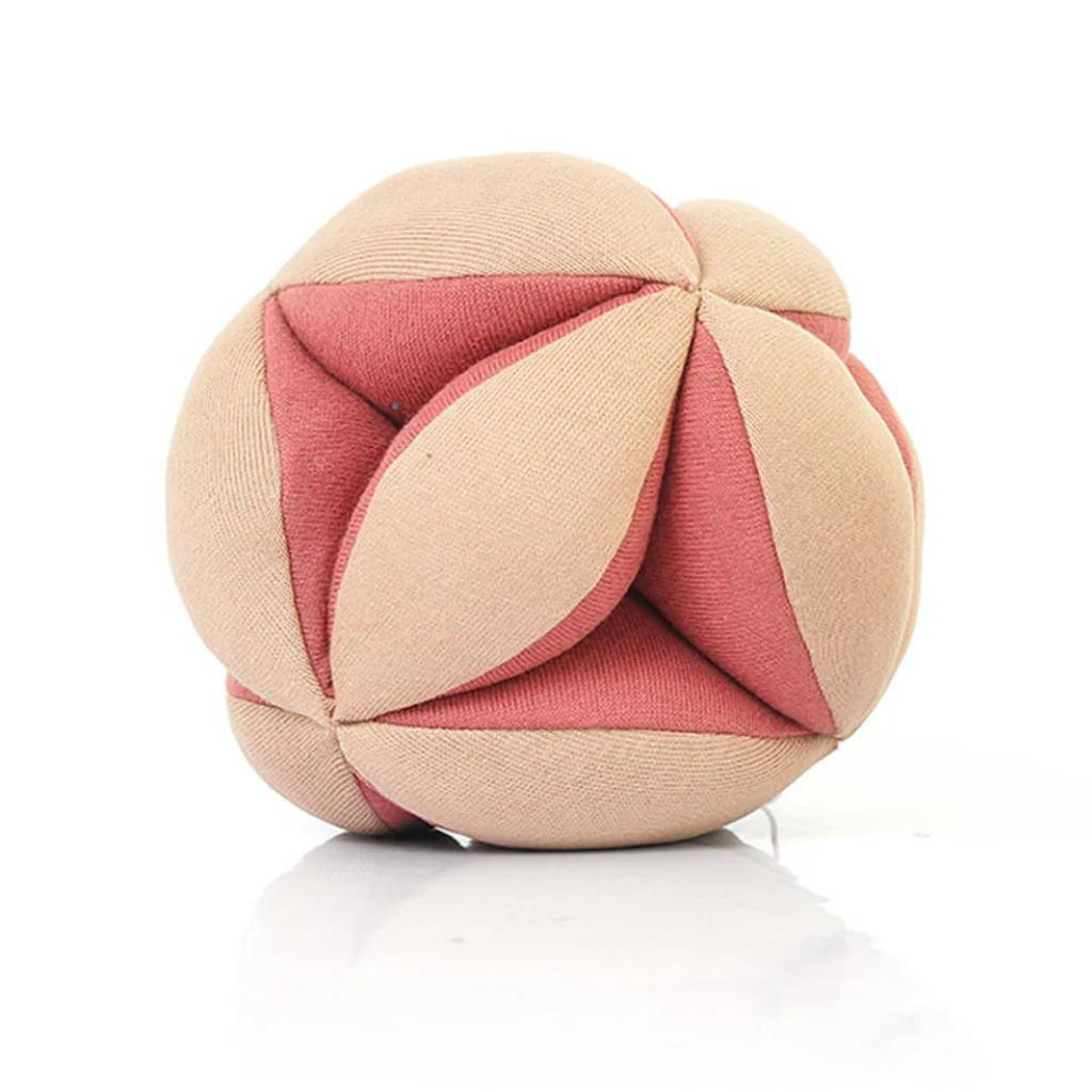 Pluchi Flower Rattle Activity Toy-Blush Pink