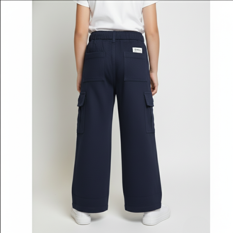 Tadpole Cotton Full Length Straight Fit Cargo Pant