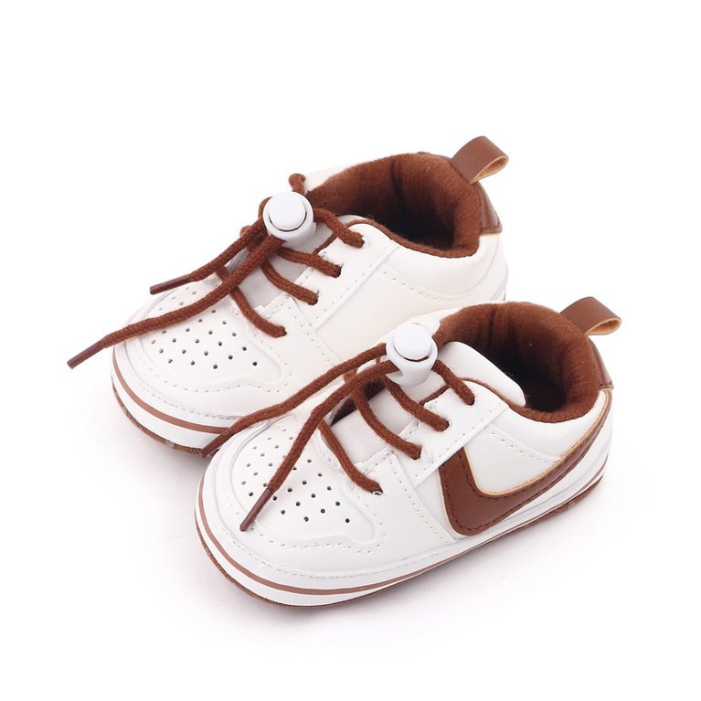 Baby Shoes for Girls and Boys, Anti-Slip Toddler Sneakers for First Walkers, Infant Crib Footwear