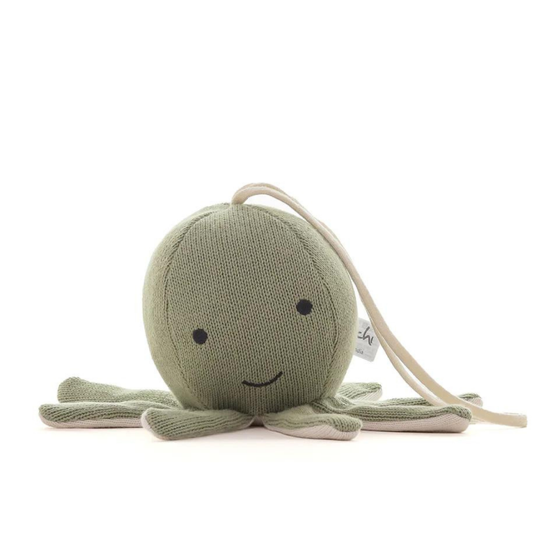 Pluchi Octopus Cotton Knitted Stuffed Soft Musical Toy
