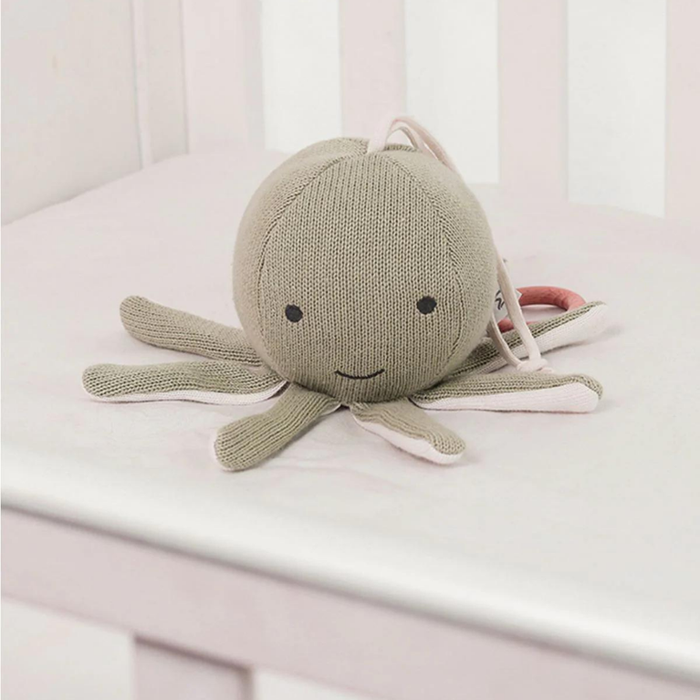 Pluchi Octopus Cotton Knitted Stuffed Soft Musical Toy