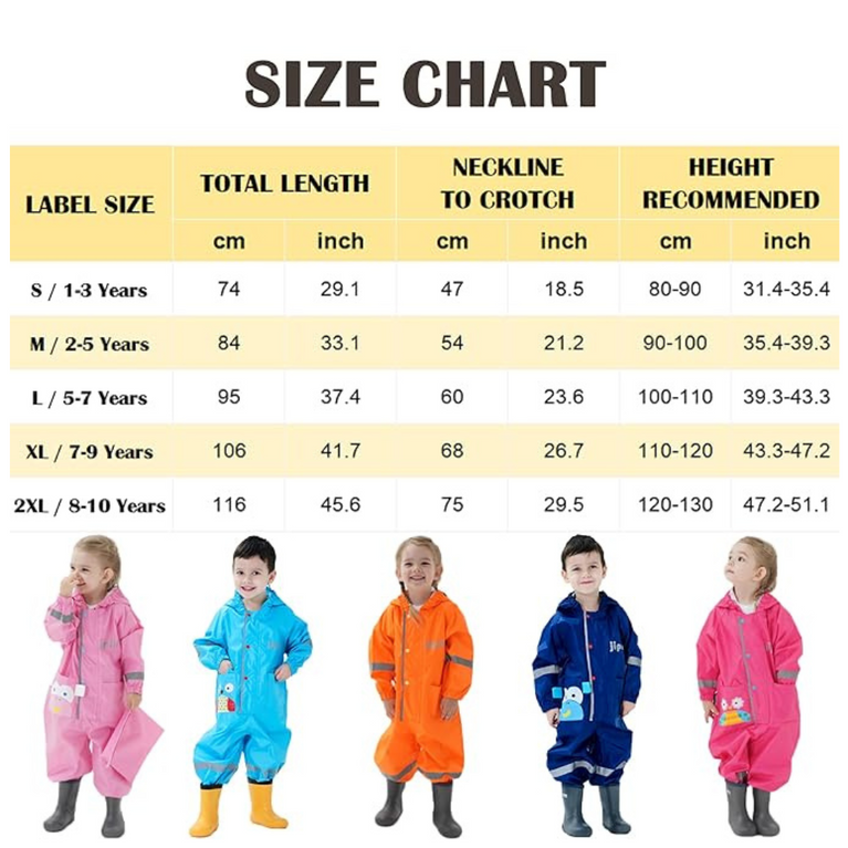 Ninos- Full Sleeves Below Knee Length Dino Boat Kids Hooded Raincoat - White & Yellow
