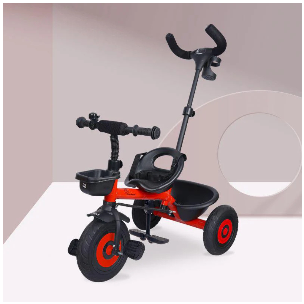 R for Rabbit 2 in 1, Rubber Wheels, Adjustable Parental Control, Cup Holder