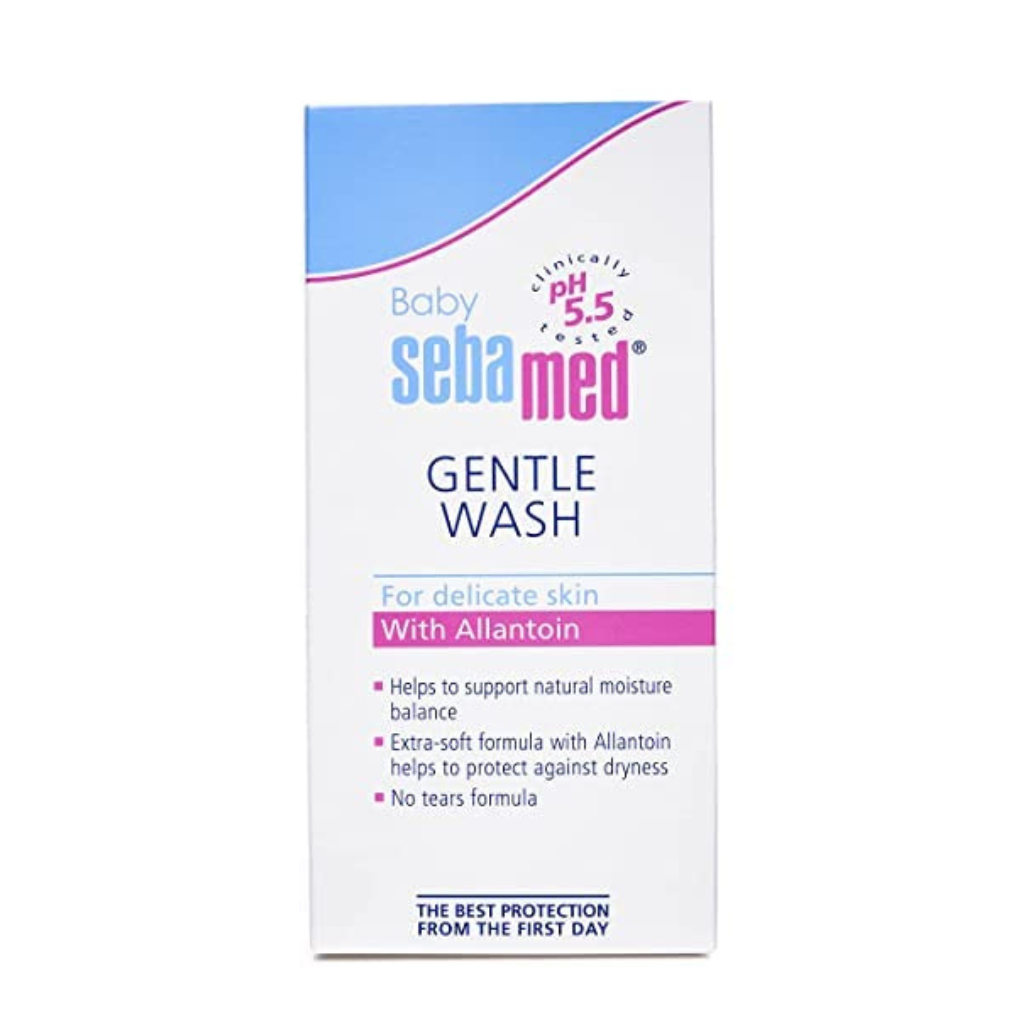 Sebamed Baby Gentle Wash Baby Body Wash|Soap Free|Tear Free|50 ml