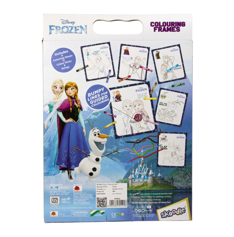 SKOODLE - Disney Princess Frozen Coloring Frames For Kids