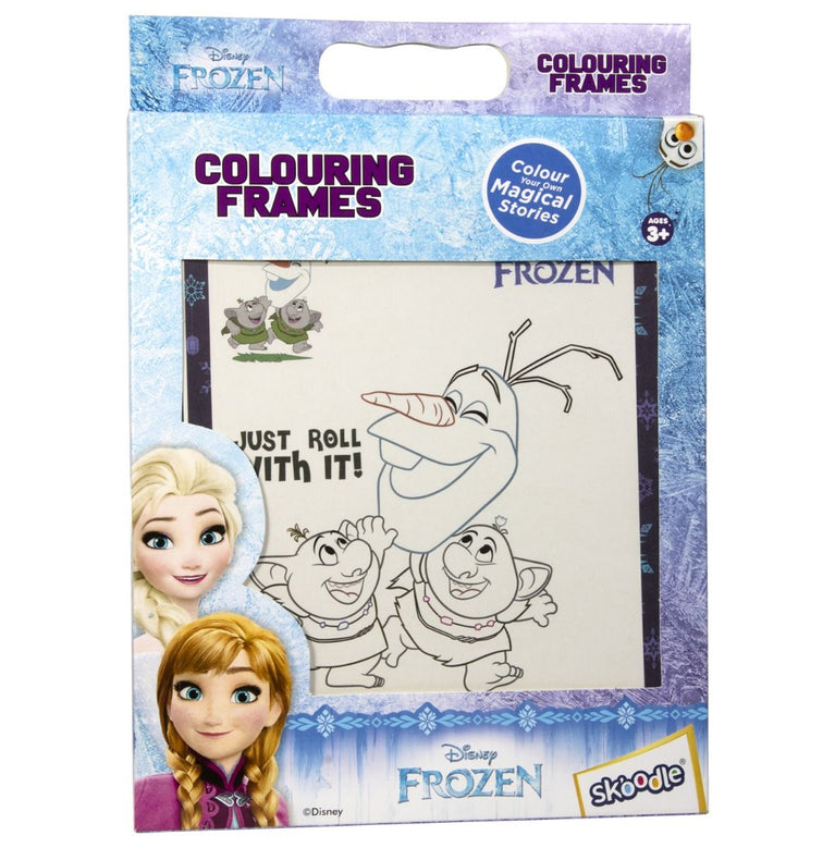 SKOODLE - Disney Princess Frozen Coloring Frames For Kids