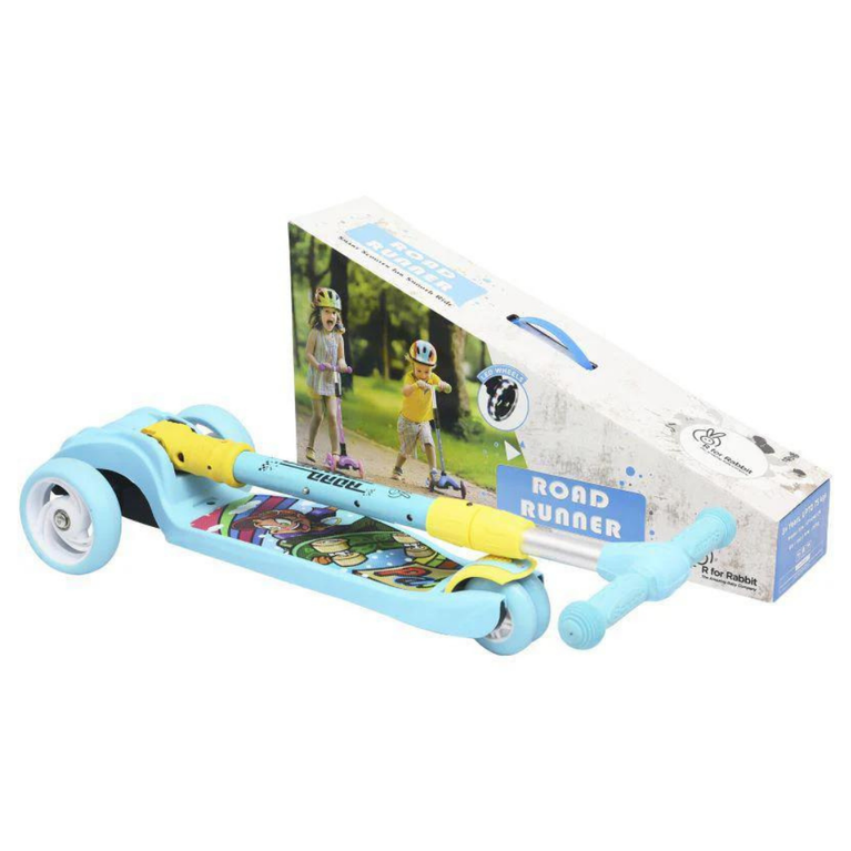 R For Rabbit Road Runner Scooter For Kids - PULED Wheels