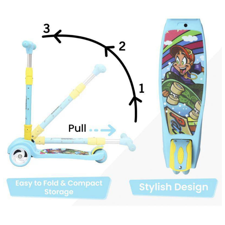 R For Rabbit Road Runner Scooter For Kids - PULED Wheels