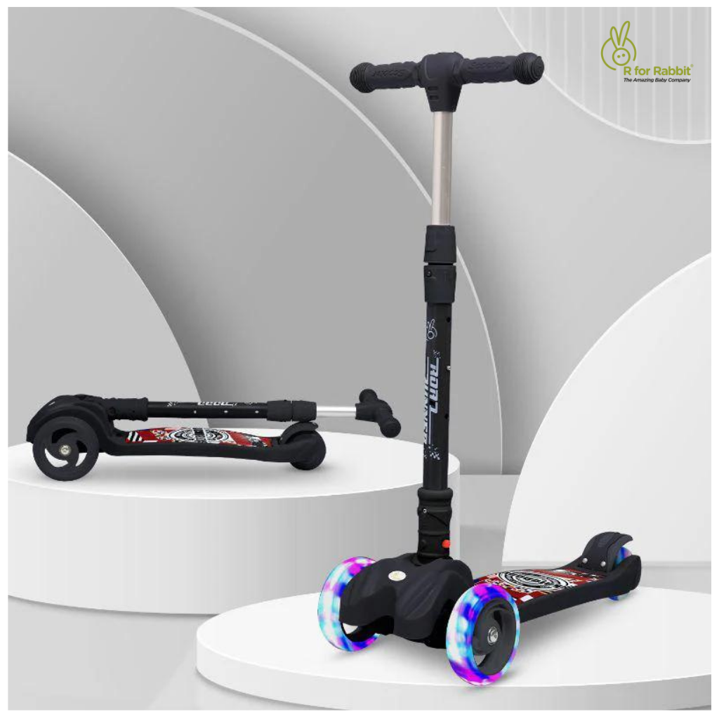 R For Rabbit Road Runner Scooter For Kids - PULED Wheels