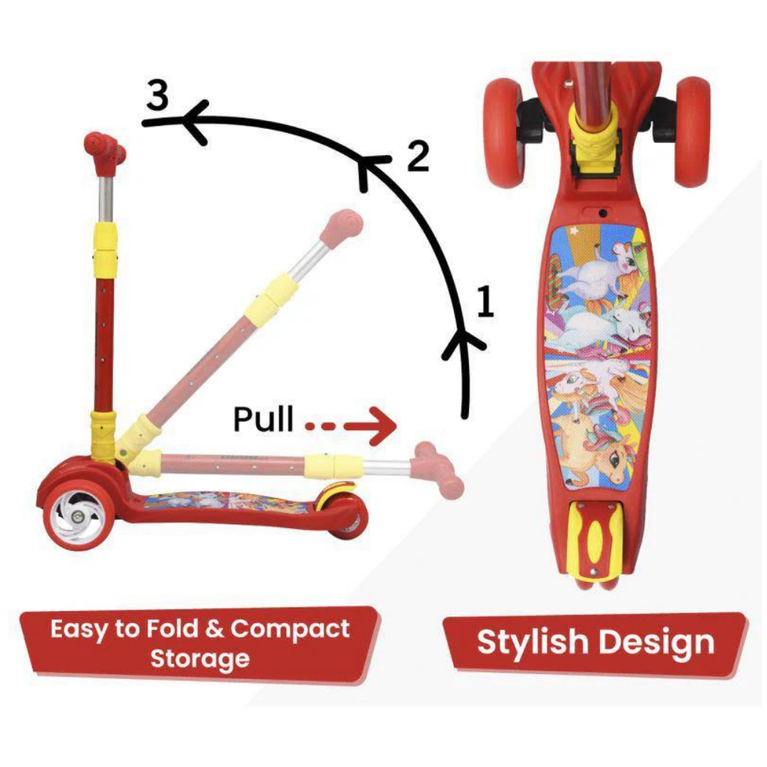 R for Rabbit Road Runner The Smart And Smooth Kids Scooter - Red