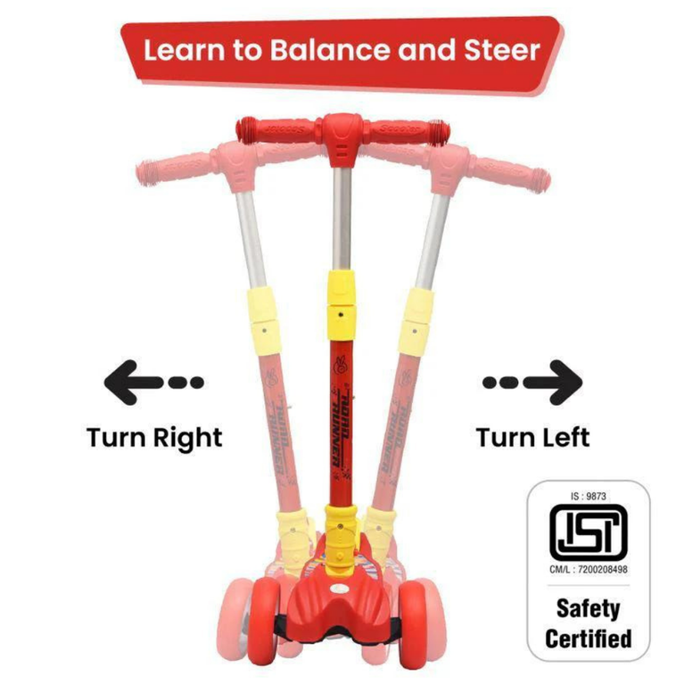 R for Rabbit Road Runner The Smart And Smooth Kids Scooter - Red