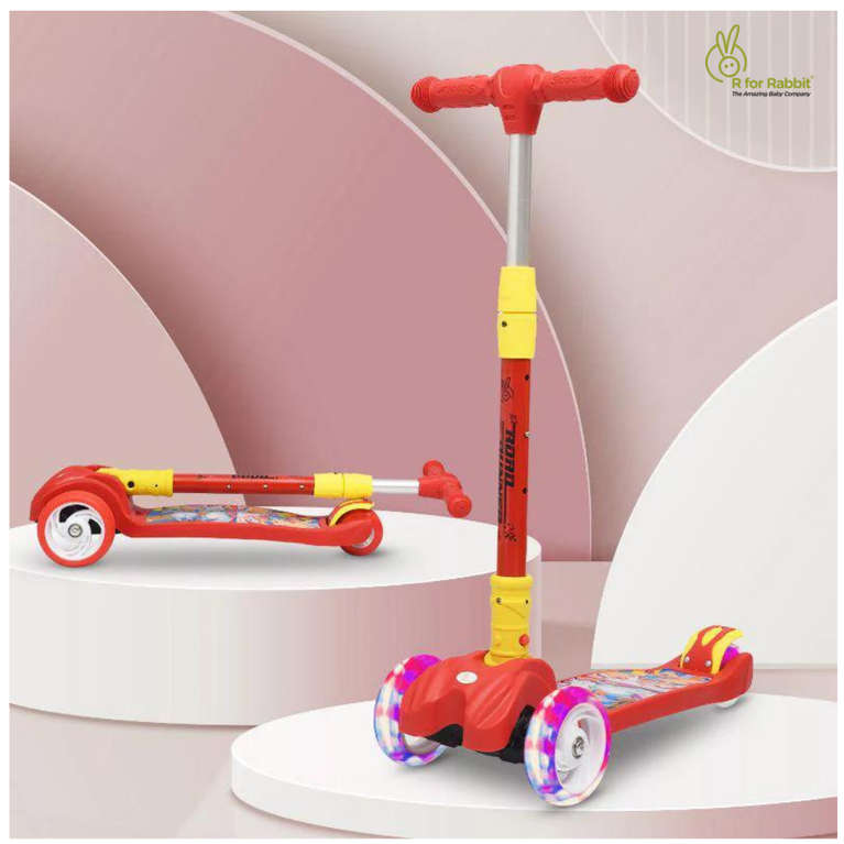 R for Rabbit Road Runner The Smart And Smooth Kids Scooter - Red