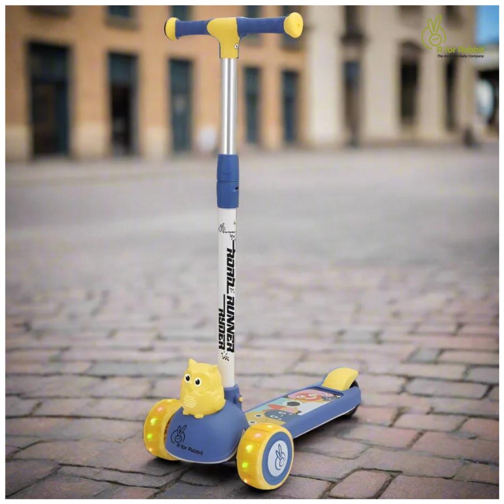 R For Rabbit Road Runner Ryder Kids Scooter - PULED wheels